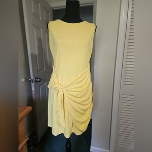 Yellow Sleeveless Dress